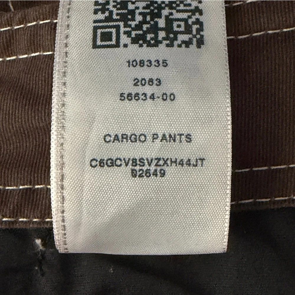 True Religion Cargo Pants Mens 32x32 Coton Stretch Straight Leg Brown *READ
